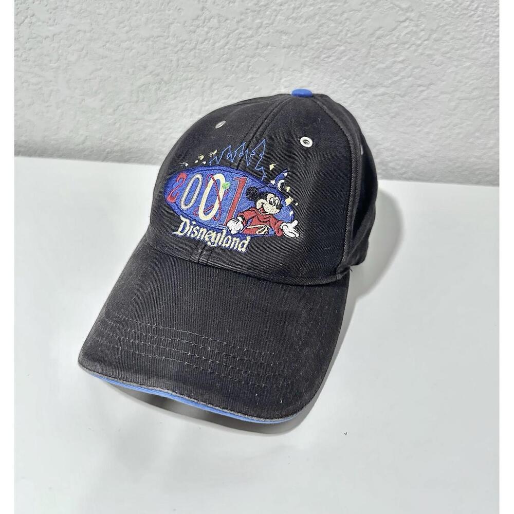 Vintage Goofy’s Hat Co. Hat Disneyland 2001 Sorcerer Mickey Mouse Adjustable